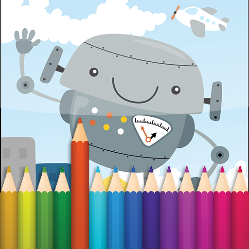 Robot Coloring Book
