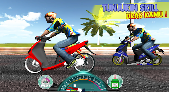 Indonesian Drag Bike Racing - 