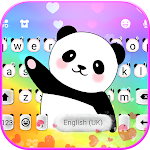 Cute Panda Coming Keyboard Theme Apk