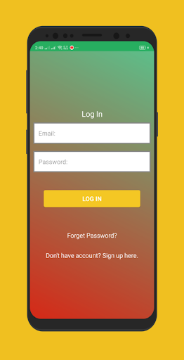Android application Expense Manager screenshort