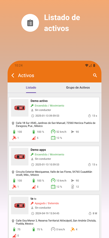 #5. Redgps Platform (Android) Ved: Grupo Persamp