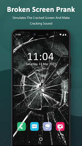 Android application Broken Screen Prank screenshort