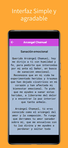 Arcangel Chamuel Oraciones Screen 2