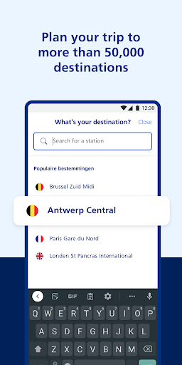 Screenshot of NS International