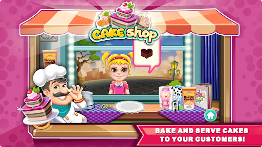 Android application Cake Shop Bakery Chef Story screenshort