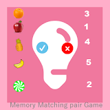 matching pairs game for adults icon