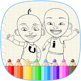 Coloring Upinipin - Painting Drawings for kids icon