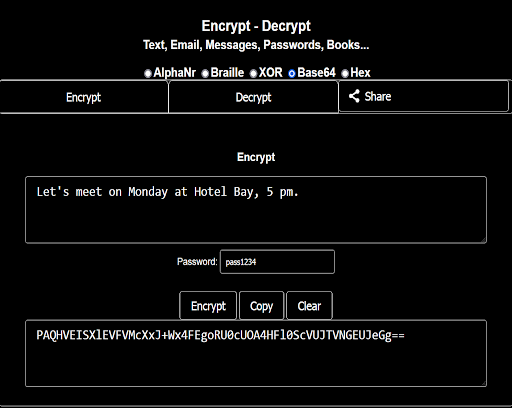 Encrypt Decrypt by Password 2