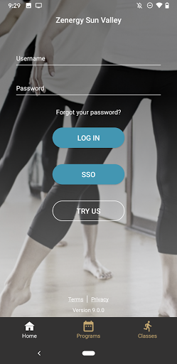 Android application Zenergy Sun Valley screenshort