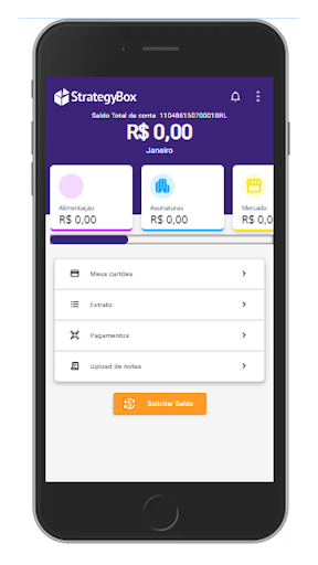 Android application ZipBoxCard screenshort