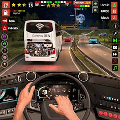 US Bus Driving Game Bus Sim - Screenshot 1