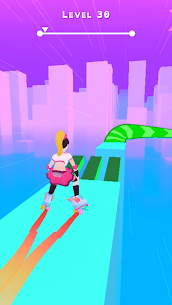 Sky Roller: Rainbow Skating MOD (Unlock All Skins) 5