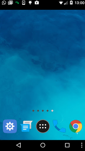 blue sea water wallpaper Screen 2