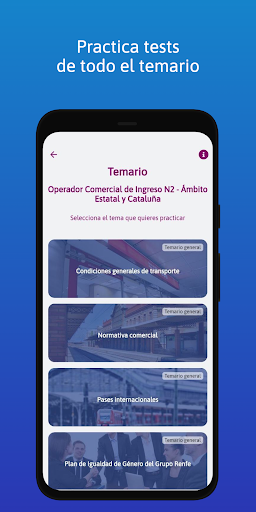PreparaTrain Screen 2