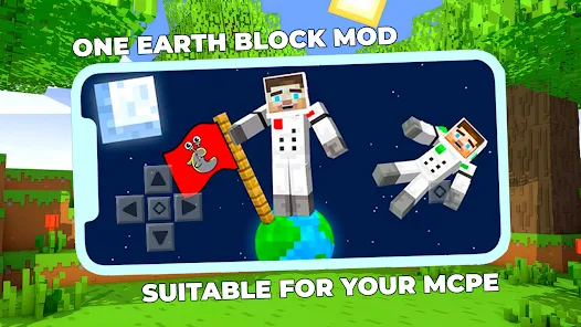 Minecraft, But It's 1 Earth Block 