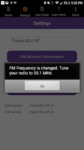 Captura de Pantalla 3 TranzIt Blu HF android