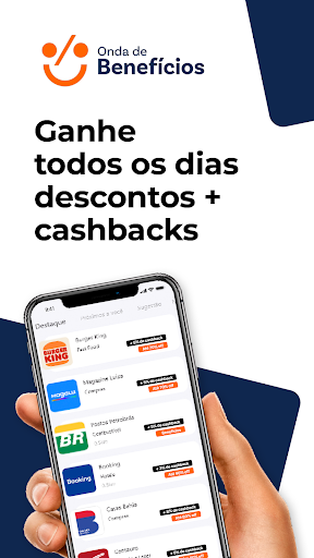Android application Onda de Benefícios screenshort