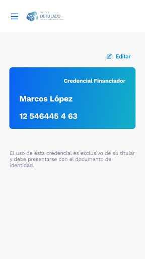 Pfizer de tu lado Screen 3
