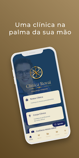 Android application Clínica Rovai screenshort