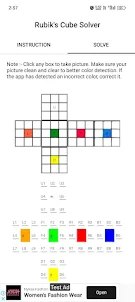 Rubik's cube solver