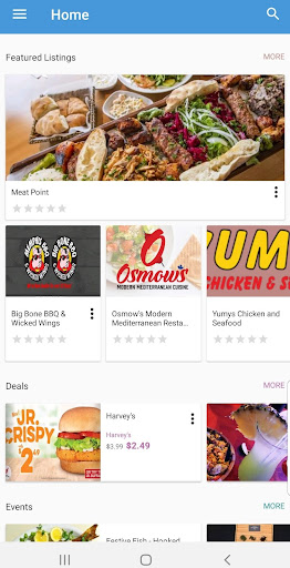 Android application Foodi Guys screenshort