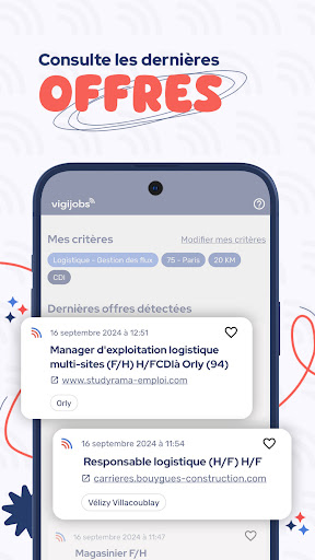 Vigijobs : Recherche d'emploi Screenshot 4 - AppWisp.com