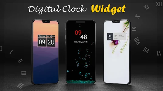 Clock Widget - Digital Clock