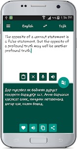 English Tajik Translate Apk For Android Latest version 2