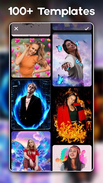 Neon Photo Editor - Photo Effects, Collage Maker 1.216.49 APK + Mod (Unlimited money) untuk android
