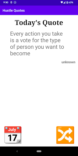 Go Quotes Screen 2