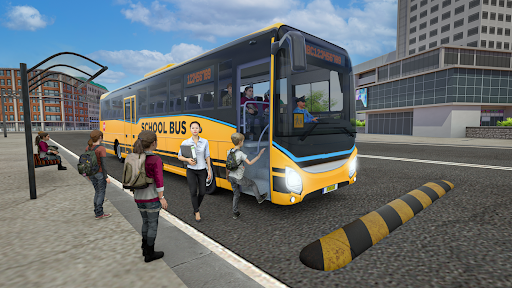 Android application School Bus Game: Driving Sim screenshort