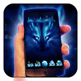 Free Wolf Night Launcher Theme icon