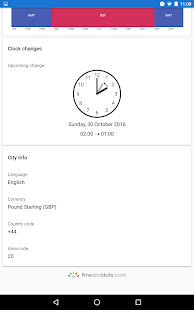 World Clock by timeanddate.com Screenshot