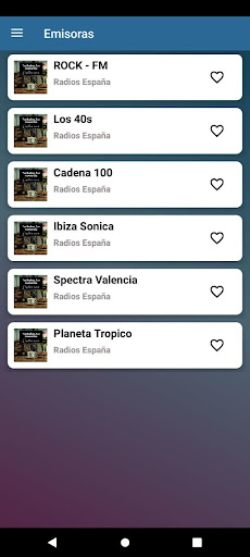 Radio frecuencias Screen 3