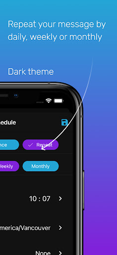 AutoText - Scheduled Message