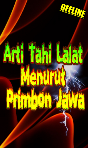 Arti Tahilalat Menurut Primbon