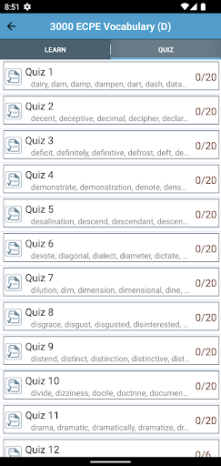 3500 ECPE Vocabulary Screenshot 3 - AppWisp.com