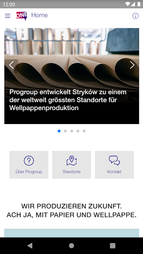 Anteprima dell'app