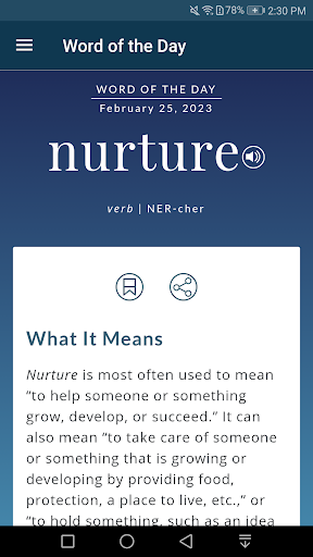 Dictionary - Merriam-Webster screenshot 2