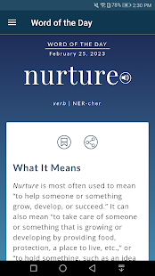 Dictionary - Merriam-Webster Screenshot