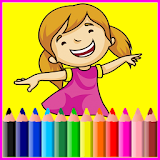 coloring barbie pictures icon
