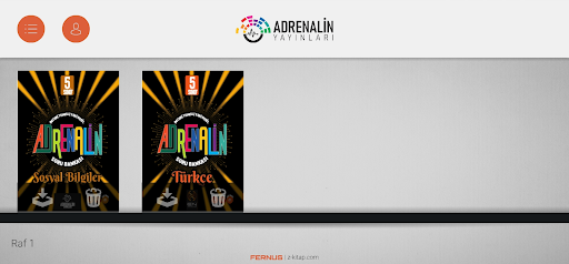 Adrenalin Mobil Kütüphane Screen 2
