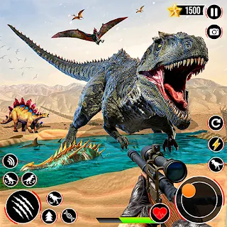 Real Dino Hunting Jungle Games apk