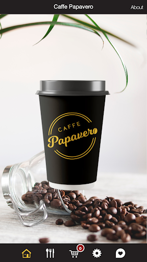 Android application Caffe Papavero screenshort