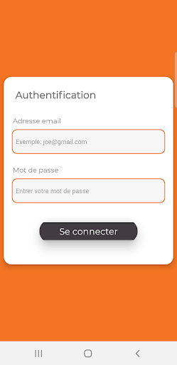 Android application Trackech - Humain screenshort