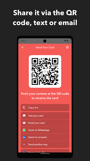 Blinq - Digital Business Card Screen 2