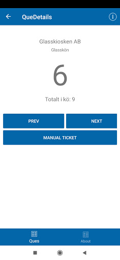 Android application QmeNow screenshort