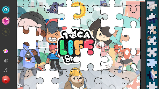 Toca Boca puzzle jigsaw Game