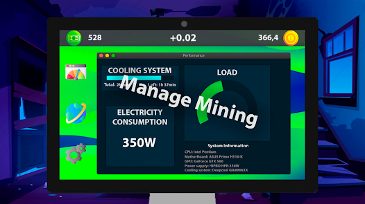Cyber Mining: Crypto Simulator  screenshots 1