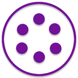 Stamped Purple SL Theme icon